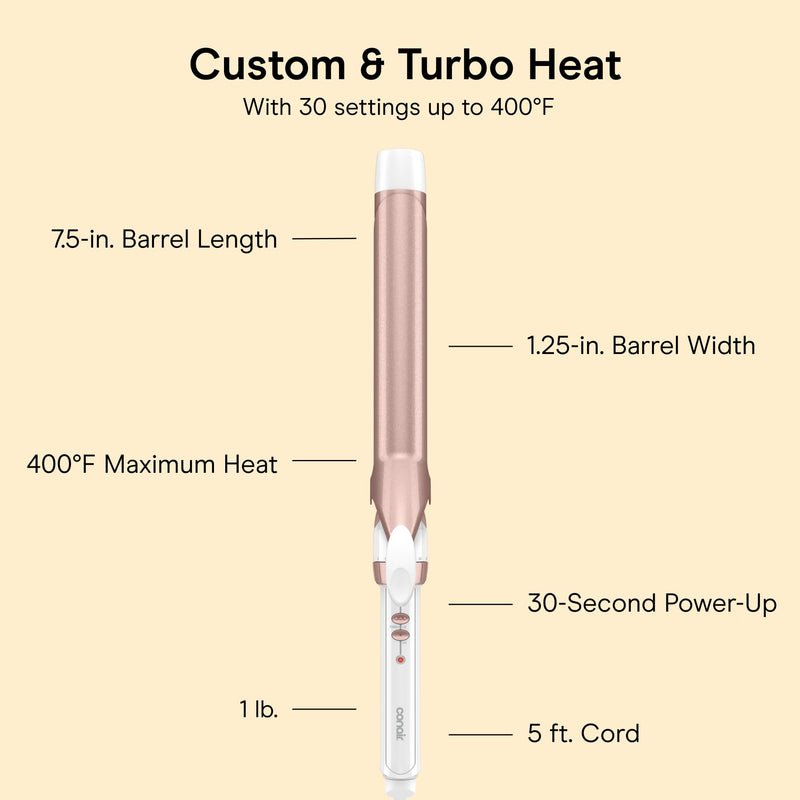 Conair Ceramic Long Barrel XL CD709L 1.25 in Curling Iron