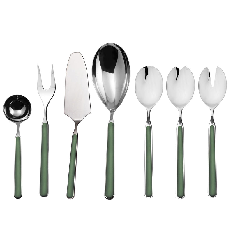 Mepra – Fantasia Green – 7-Piece Serving Set
