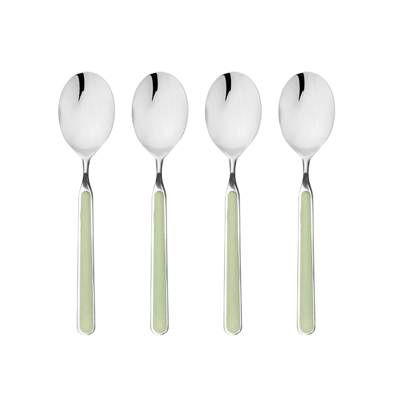 Mepra – Fantasia Sage – 4-Piece Coffee Spoon Set