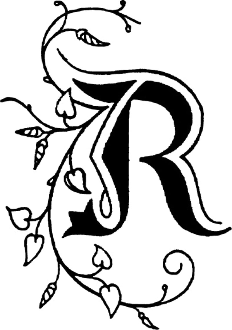 Jacques Herbin - illuminated brass seal - 5 mm - Ancient style - A to Z