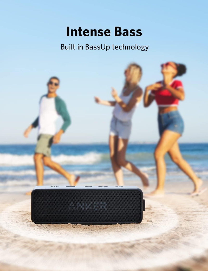 Soundcore 2 Portable Bluetooth Speaker A3105, Black