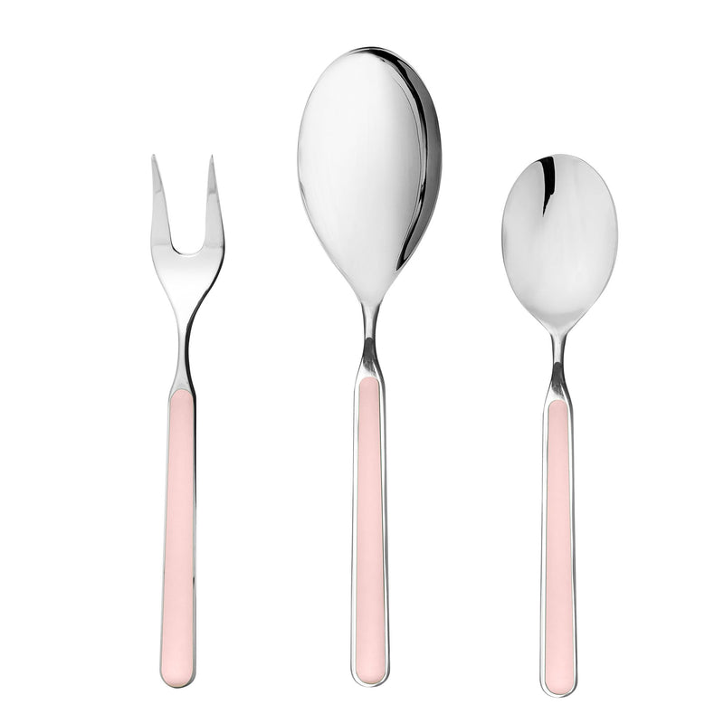 Mepra – Fantasia Pale Rose – 3-Piece Serving Set