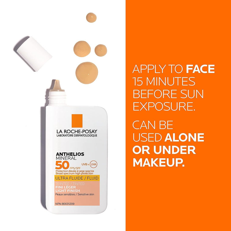 La Roche-Posay - Anthelios Mineral Ultra Fluid - SPF 50 - 50 mL