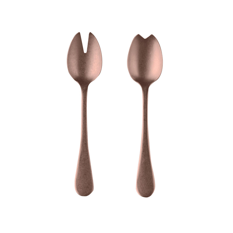 Mepra – Vintage Bronze Salad – 2-Piece Serving Set