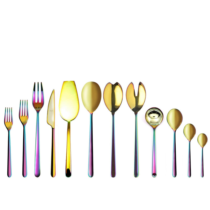 Mepra – Linea Rainbow – 67-Piece Flatware Set