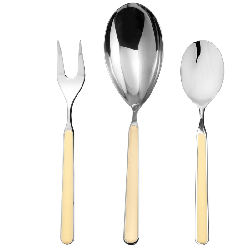 Mepra – Fantasia Vanilla – 3-Piece Serving Set