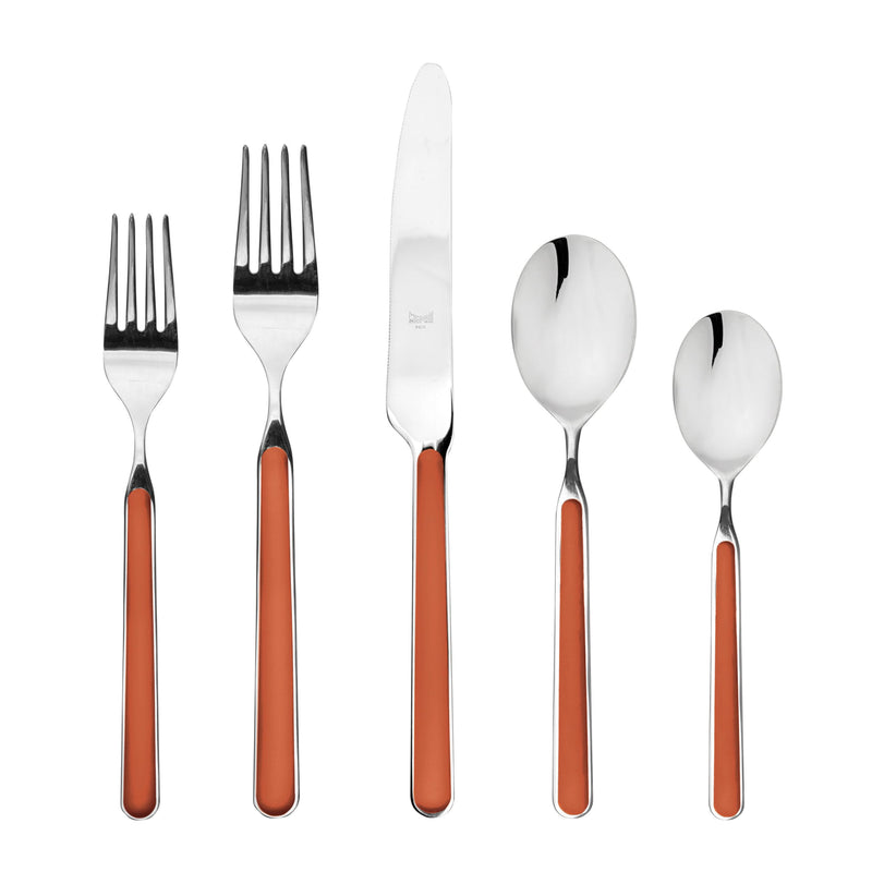 Mepra – Fantasia Rust – 20-Piece Flatware Set