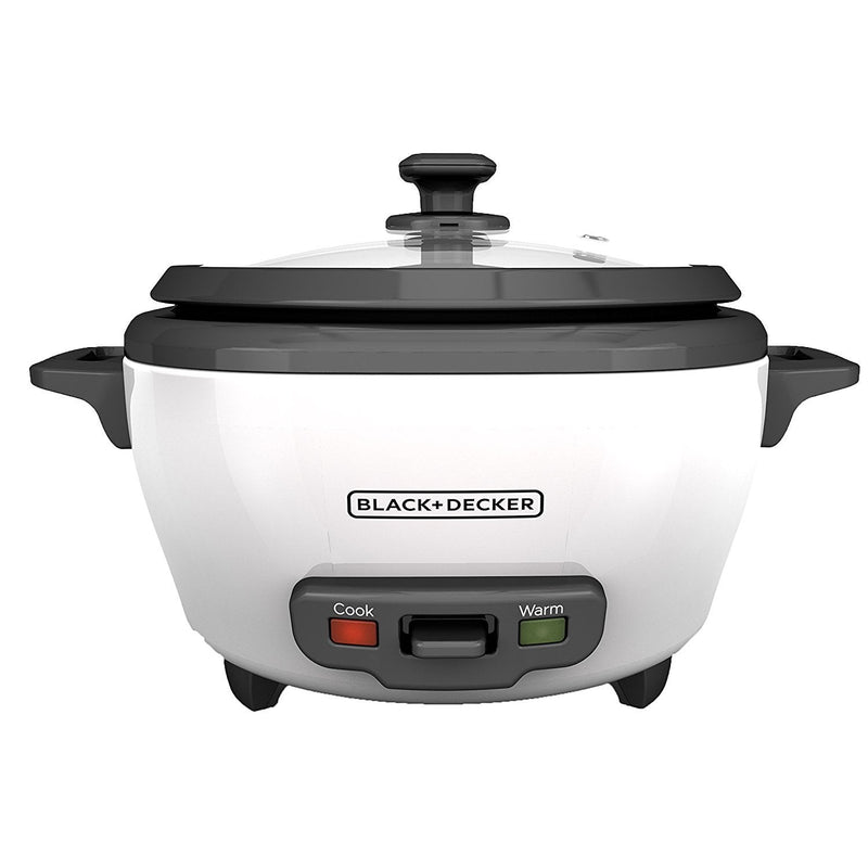 BLACK+DECKER - RC506C - Rice Cooker and Food Steamer | 6 Cups Cooked
