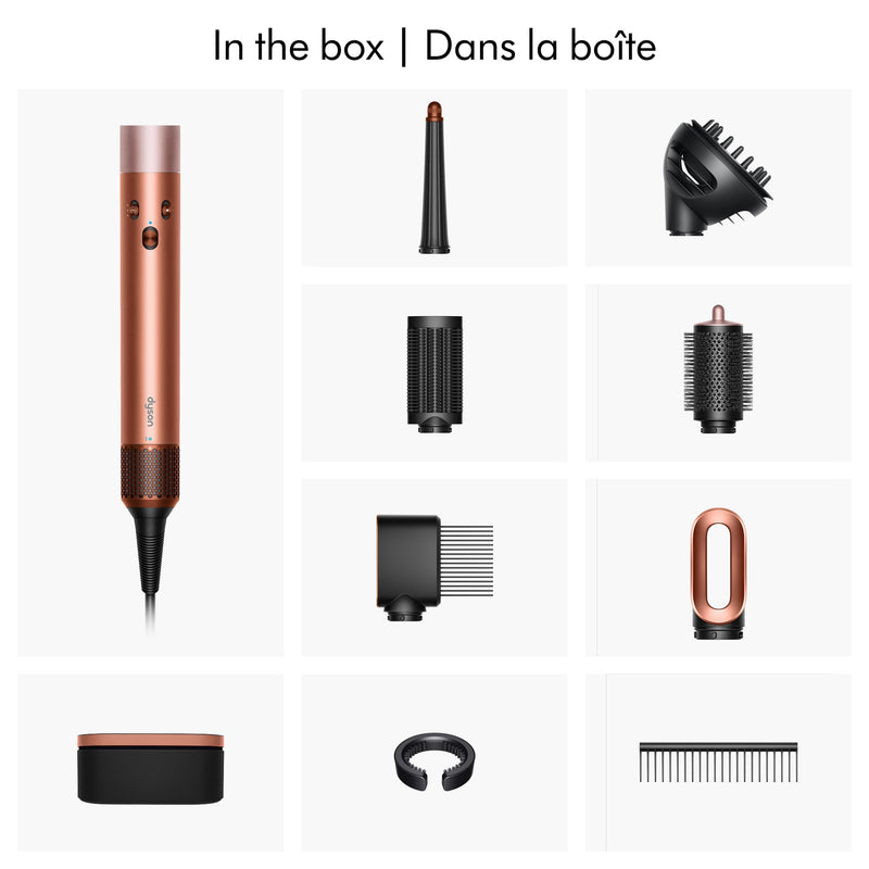 Dyson Airwrap i.d. Curly+Coily Multi-Styler and Dryer, Amber Silk