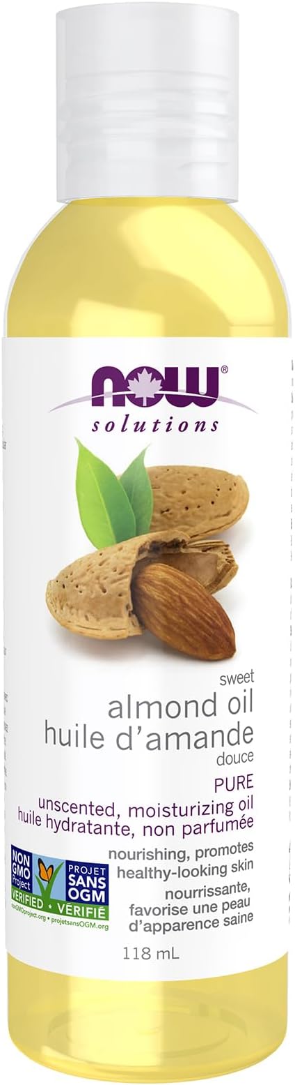 Now - Almond Sweet Expeller Pressed 118 mL