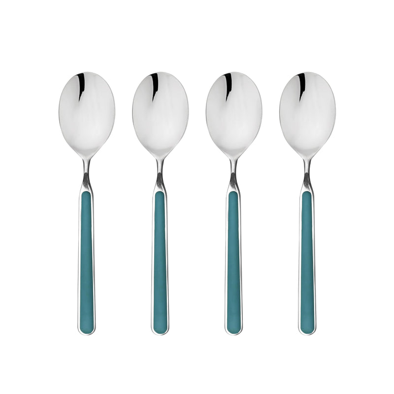 Mepra – Fantasia Petroleum – 4-Piece Coffee Spoon Set
