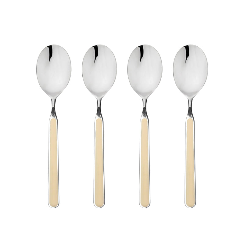 Mepra – Fantasia American Sesame – 4-Piece Coffee Spoon Set