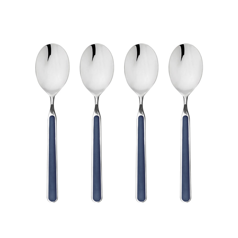 Mepra – Fantasia Cobalt – 4-Piece Coffee Spoon Set