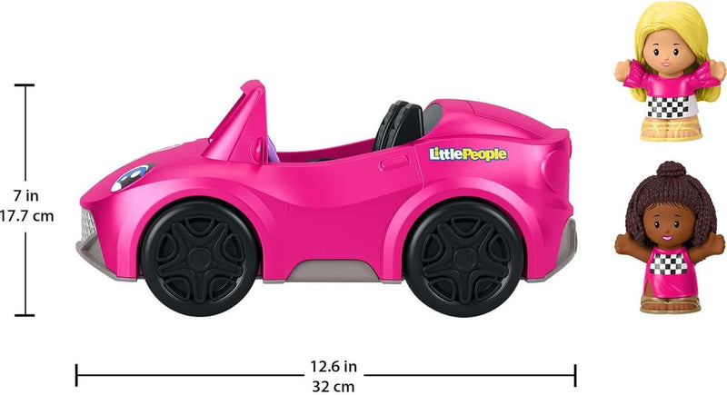 Fisher-Price Little People - Barbie Toddler Toy Car Convertible & 2 Figures