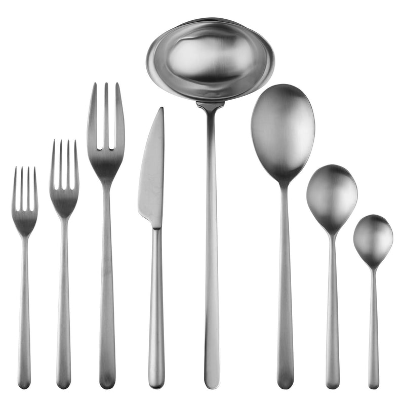 Mepra – Linea Ice – 43-Piece Flatware Set