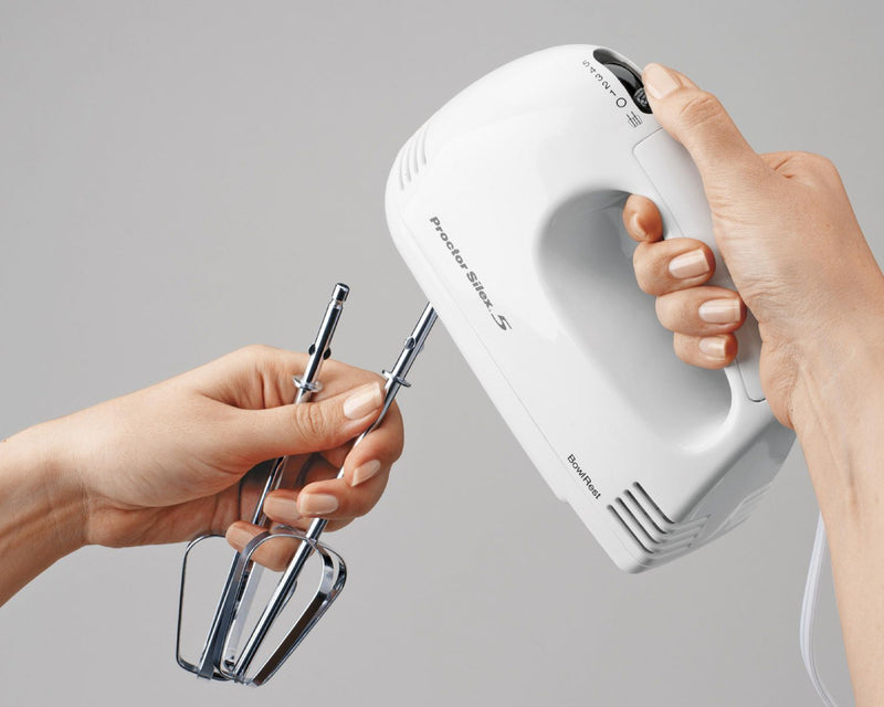 Proctor Silex Easy Mix Hand Mixer 62515RY, White