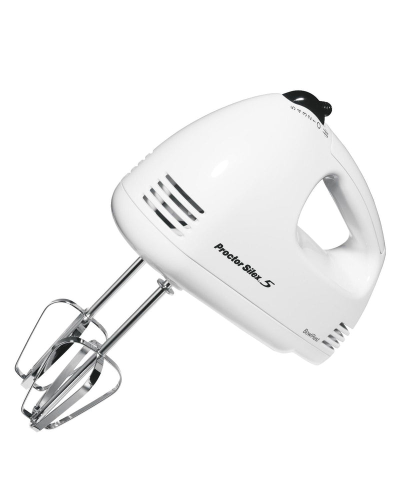 Proctor Silex Easy Mix Hand Mixer 62515RY, White