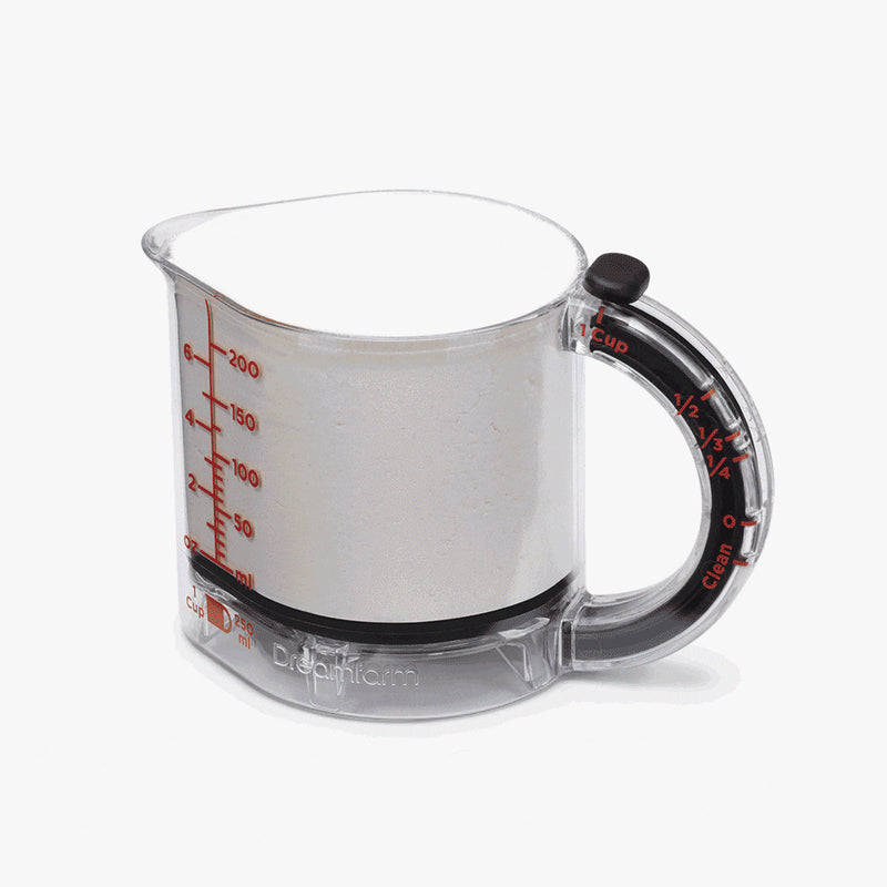 DREAMFARM - UpCup 2cup Scrape Up Measuring Cup