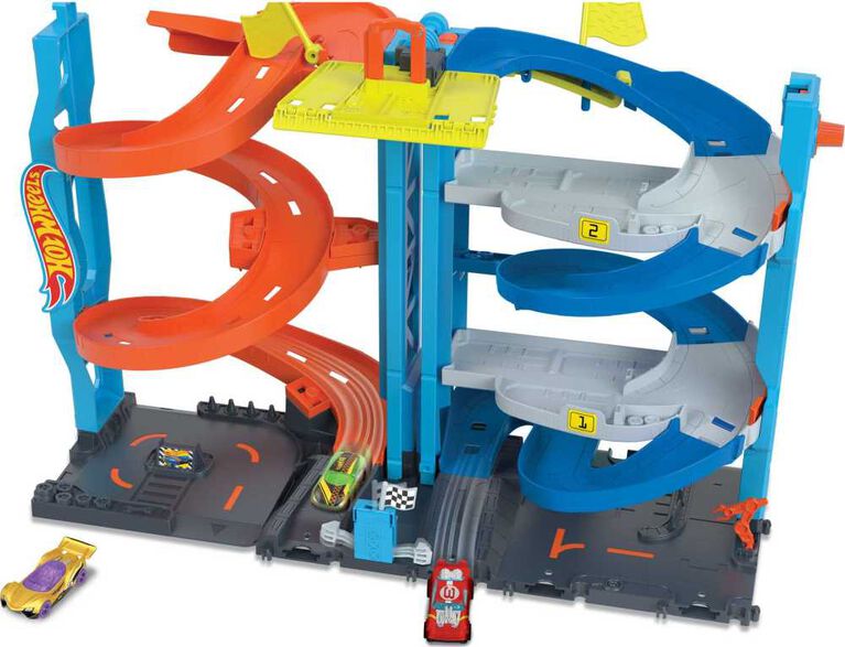 Hot Wheels - City Transforming Race Tower - Limolin 