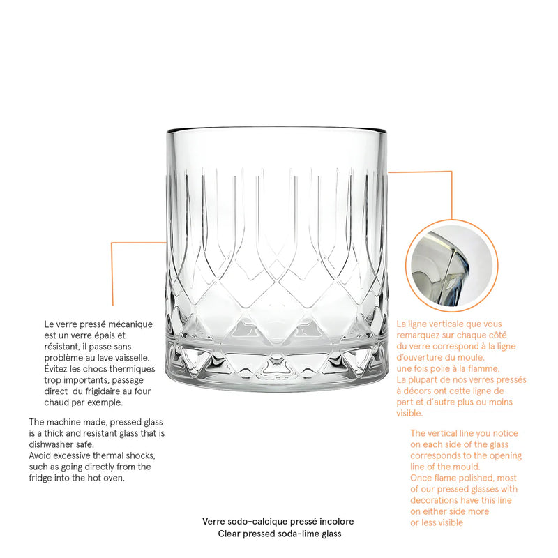 La Rochere - Chicago Whisky Tumbler- 12oz