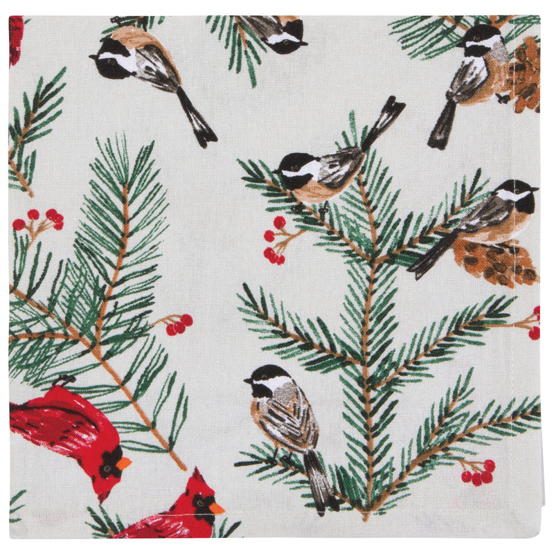 Now Designs - Birds & Boughs Christmas Napkins Set of 4