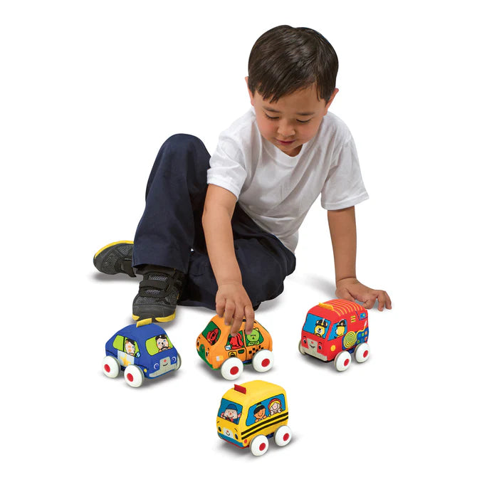Melissa & Doug - K's Kids Pull-Back Vehicles Toy