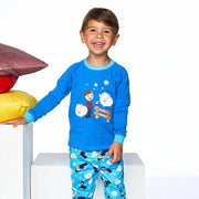 PYJAMA- PASSE-PARTOUT: BLEU (Pruneau) 7/8