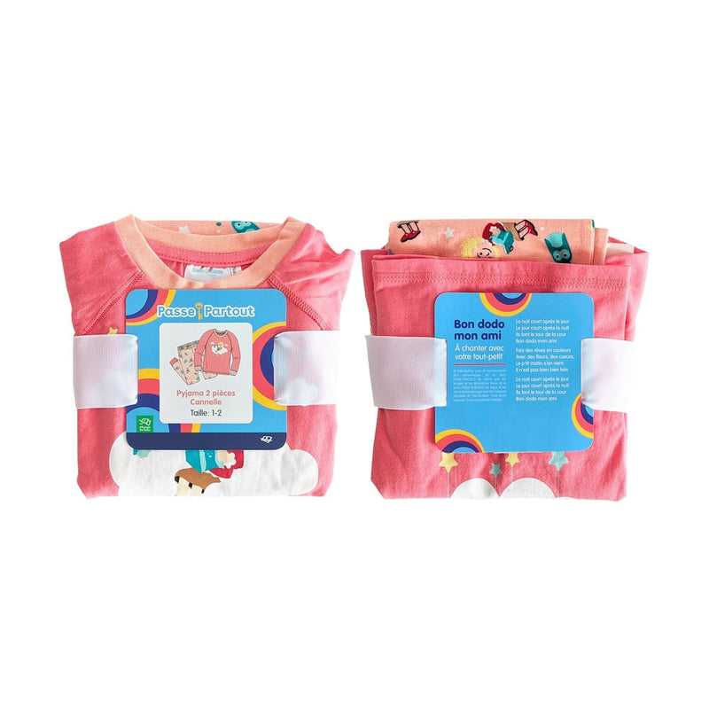 PYJAMA:PASSE-PARTOUT : CORAIL (Canelle) 7/8