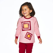 PYJAMA:PASSE-PARTOUT: ROUGE (Passe-Carreau) 7/8