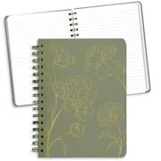 NOTEBOOK - FLEURS DORÉES