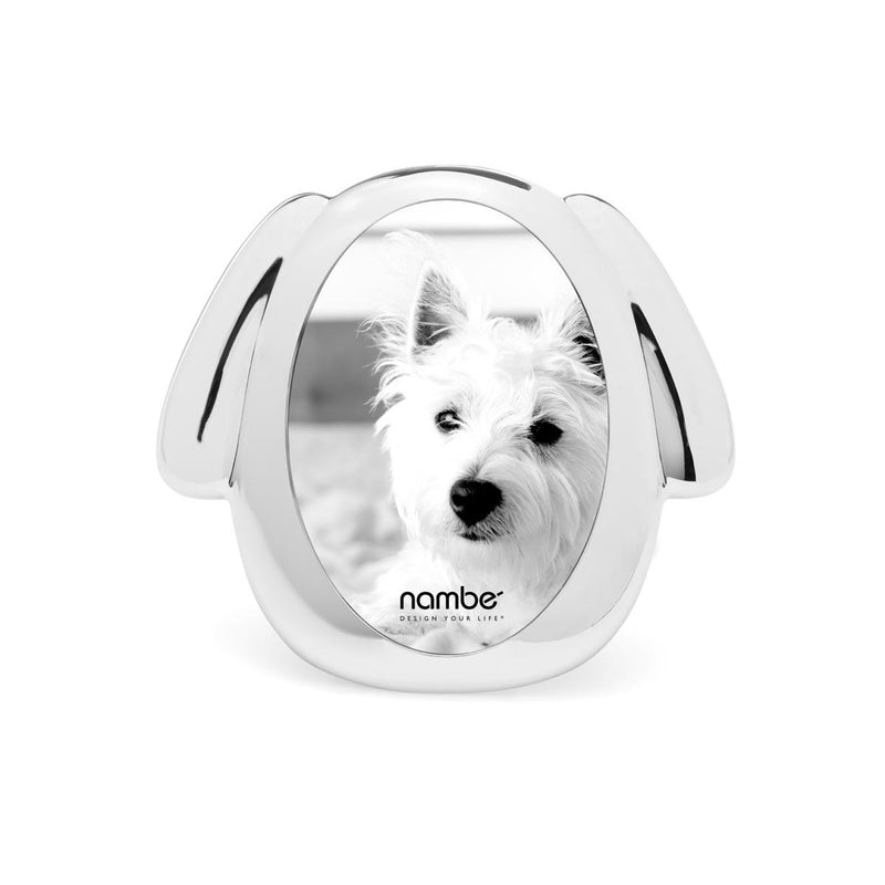 Nambé - Dog Photo Frame | 3 x 5 in / 7.6 x 12.7 cm