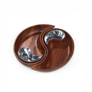 Nambé Yin Yang Chip & Dip - product view
