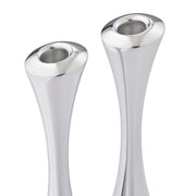 Nambé Aquila Candleholders, Set of 2 - design detail.