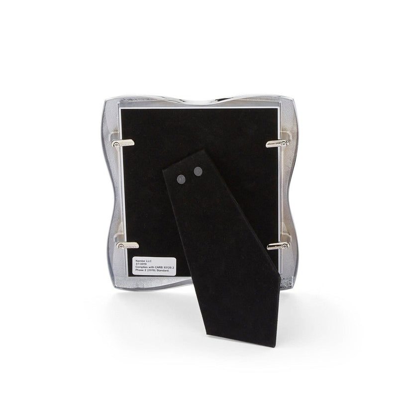 Nambé Bella Photo Frame - rear view.