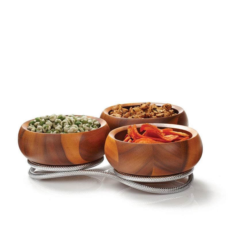Nambé - Braid Condiment Server - view 2
