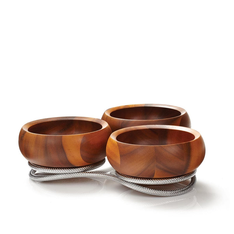 Nambé - Braid Condiment Server