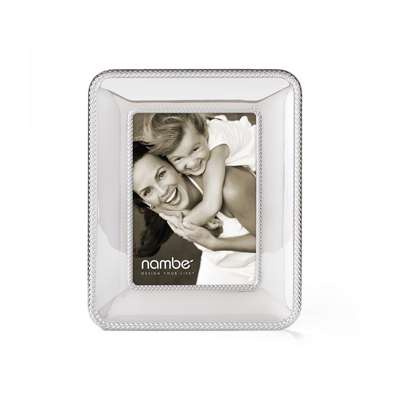 Nambé - Braid Photo Frame | 5 x 7 in / 12.7 x 17.8 cm