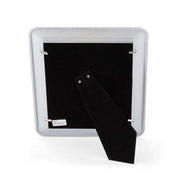 Nambé Braid Photo Frame - rear view.