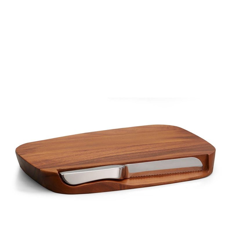 Nambé - Blend Bread Board with Knife - view 3