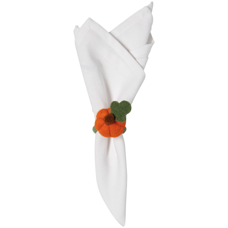 Now Designs - Autumn Plenty Thanksgiving Felt Napkin Ring - lifestyle