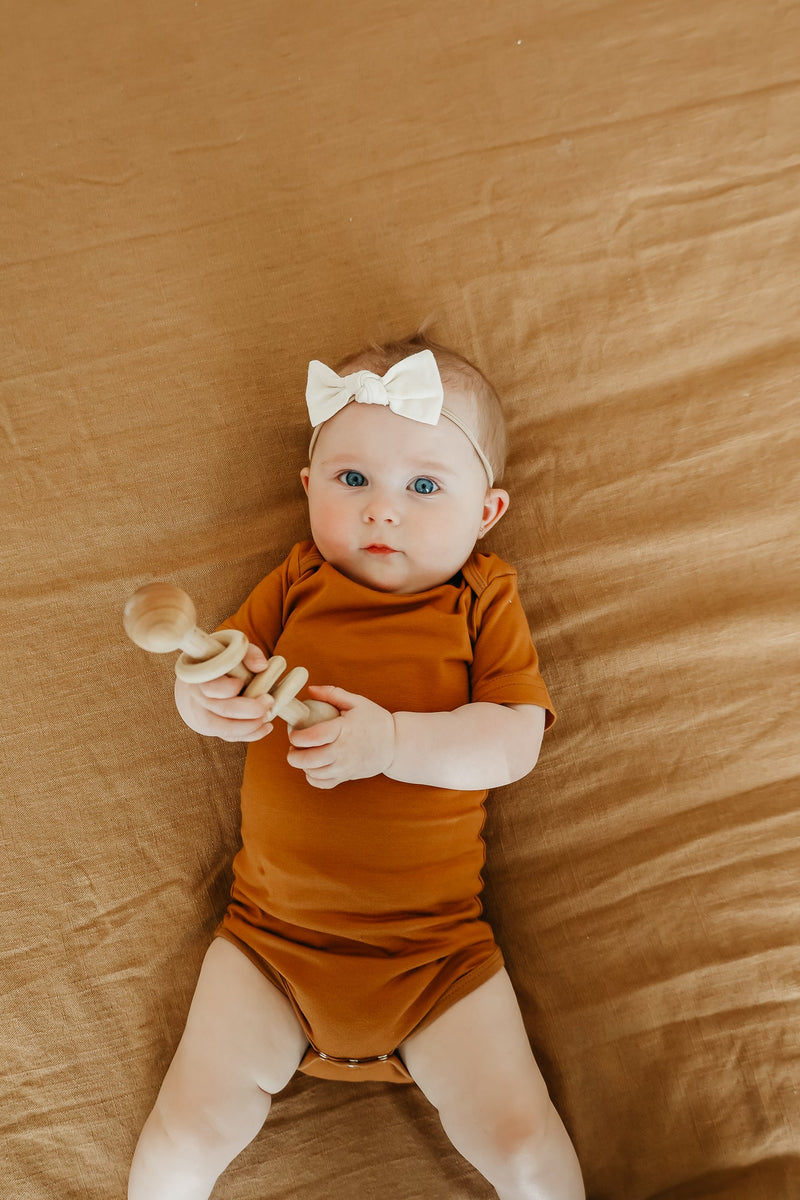 Copper Pearl - Short Sleeve Bodysuit