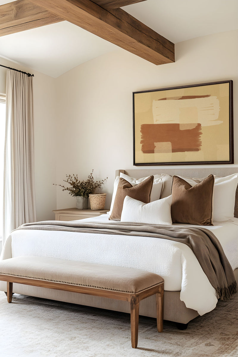 TOILE DU DÉSERT, Oeuvre sur toile étirée