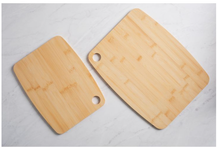 KITCHEN BASICS - Cutting Board Set  2/ST Bamboo