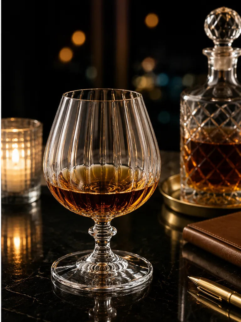 Bohemia Crystal - Angela Optic Cognac x6