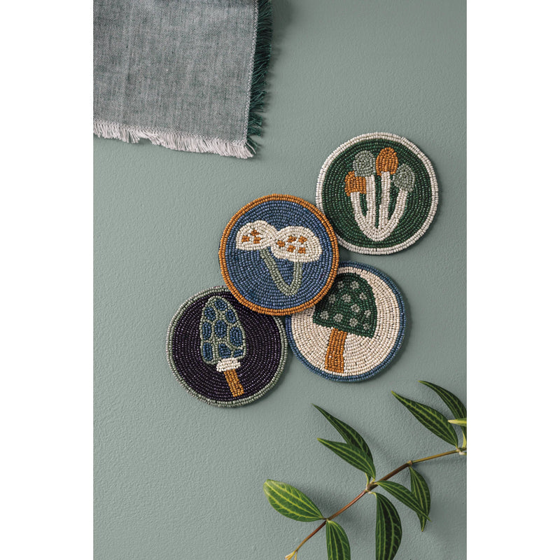 Danica Studio - Coaster Set/4 Beaded Wildgrove