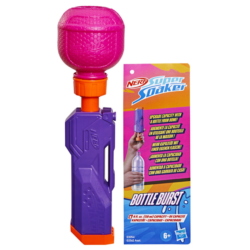 NERF Super Soaker Bottle Burst – assorted colour example 6; one item supplied