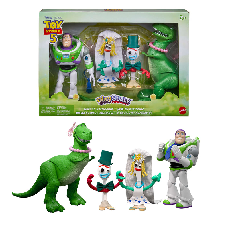 Disney and Pixar Toy Story 5 - What Is a Wedding? - 4-Figure Pack - Product view