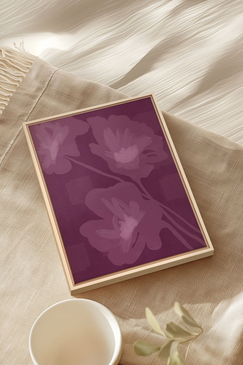 DEEP HARMONY, Oeuvre sur toile étirée