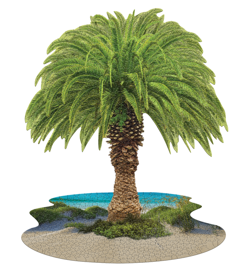 Madd Capp Puzzles – I Am Palm Jigsaw Puzzle | 1000 Pieces – completed puzzle
