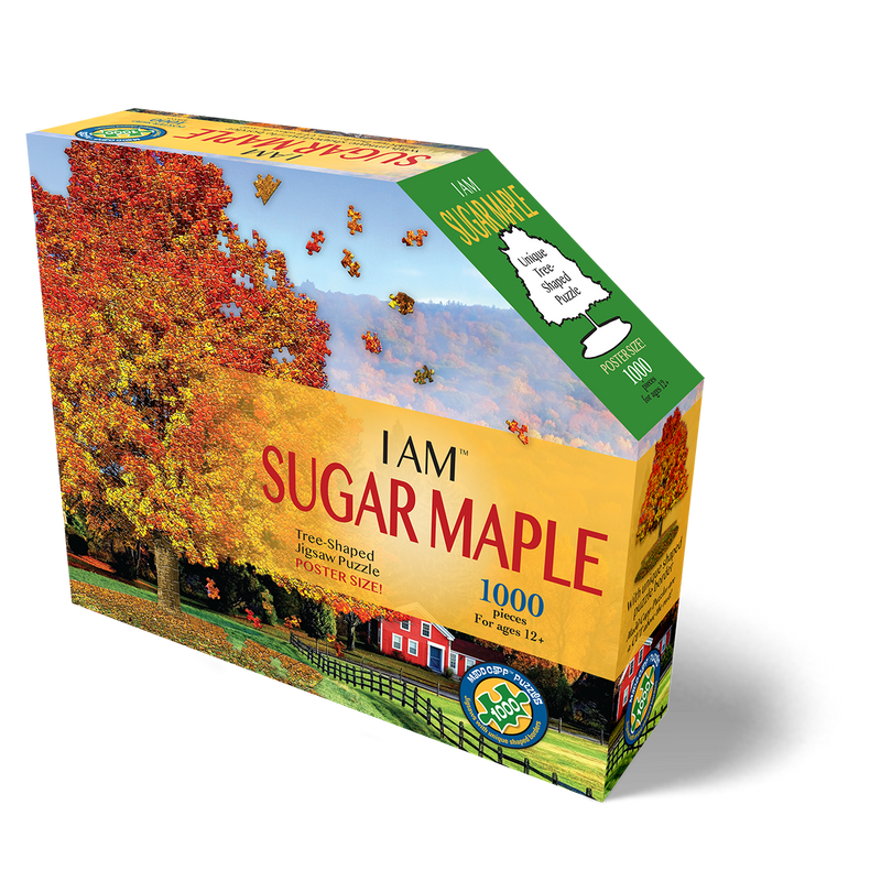 Madd Capp Puzzles – I Am Sugar Maple Jigsaw Puzzle | 1000 Pieces – front of packaging